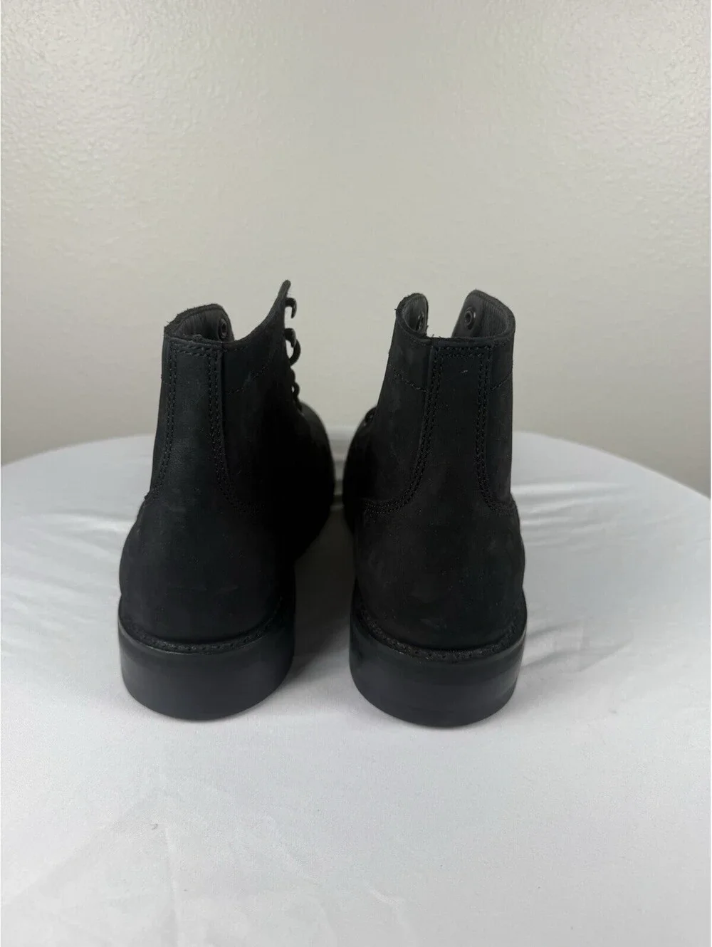 Thursday Boot Co Everyday Mens 8.5 Black Leather Cap Toe Lace Up Boots